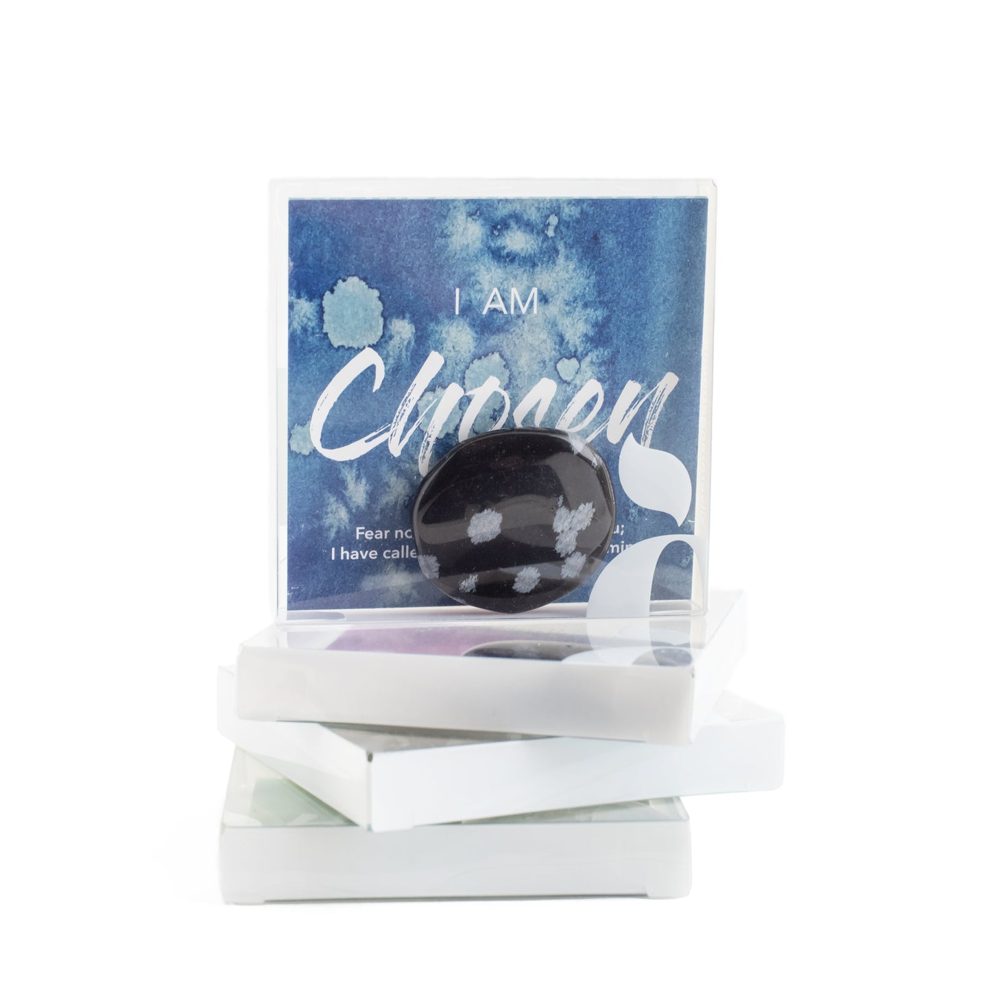 I Am Enough | Magnesite Affirmation Gem