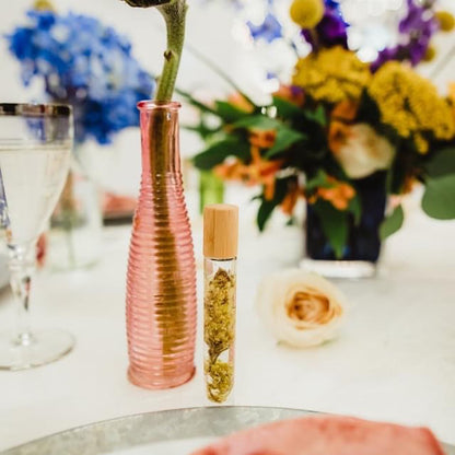 Petal & Crystal Roller Favors (Custom Wedding Sets)