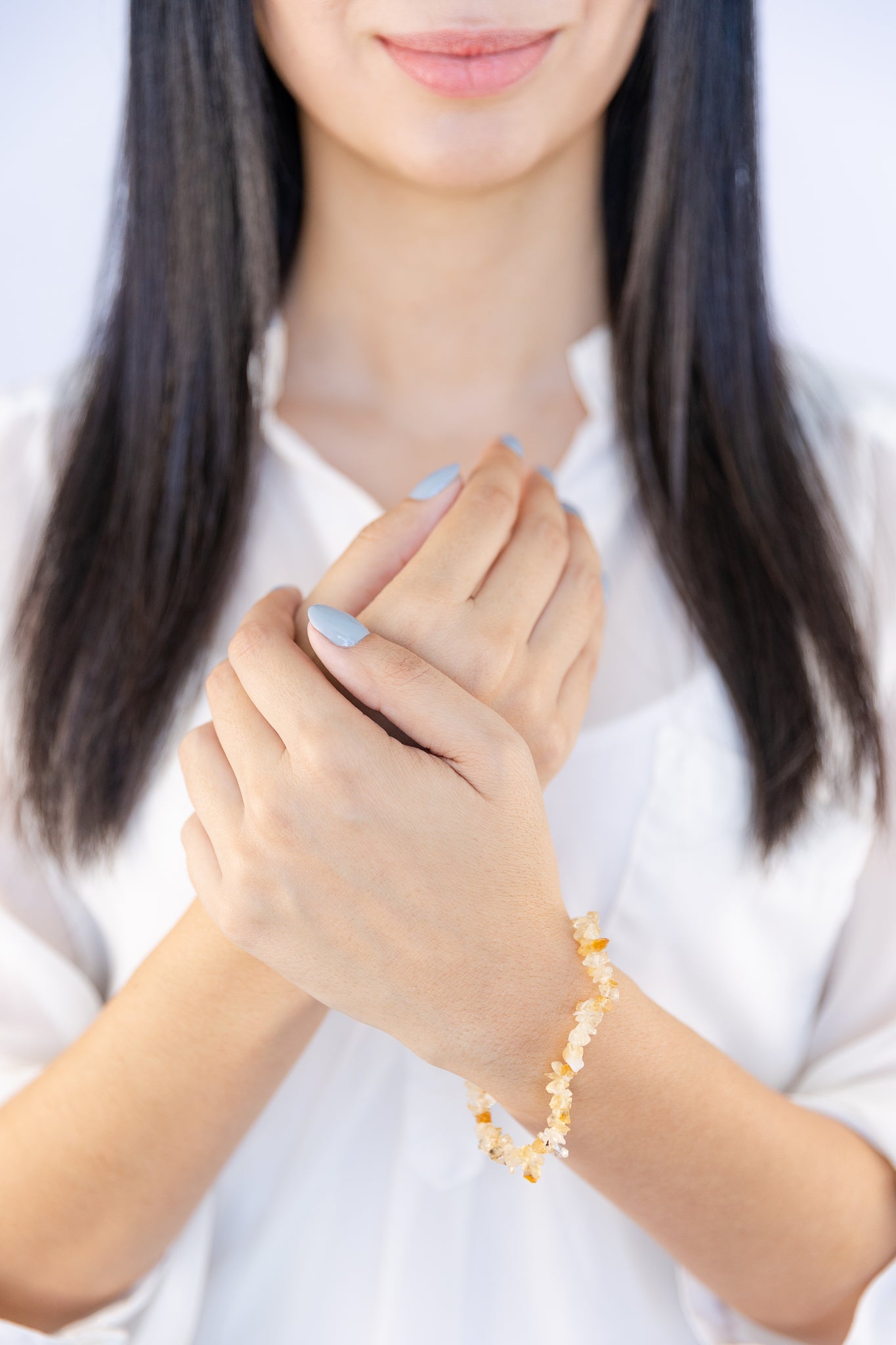 Crystal Chip Bracelet – Affirmation Collection (Limited Edition)