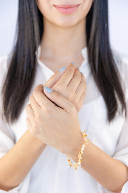 Crystal Chip Bracelet – Affirmation Collection (Limited Edition)