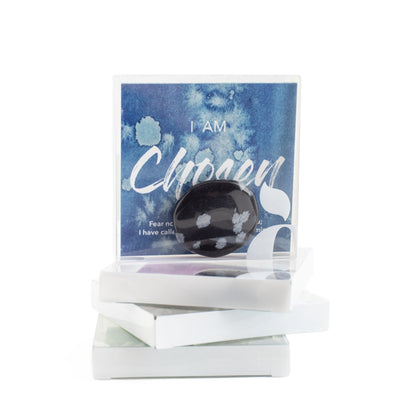 I Am Strong | Carnelian Affirmation Gem