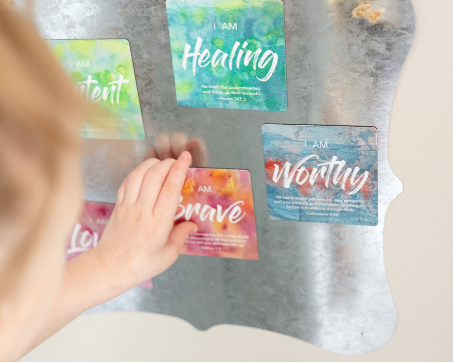 Affirmation Magnet Tin Board