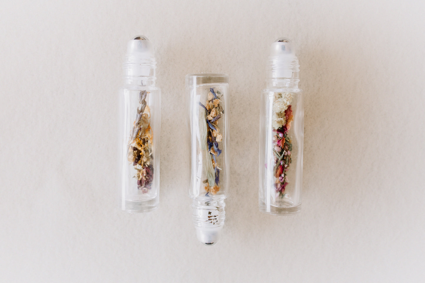 Botanical roller Trio with seed cards