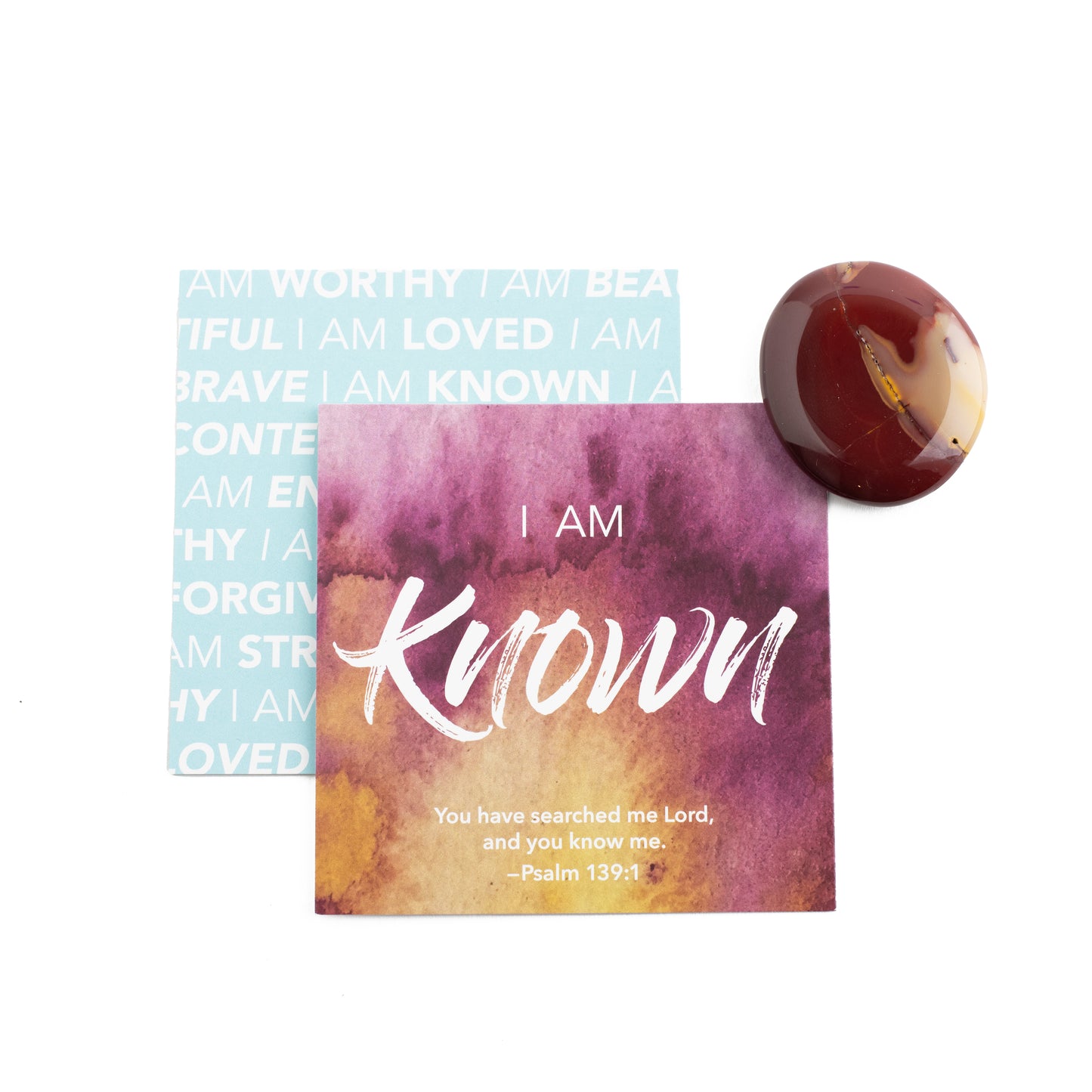 I Am Known | Mookaite Jasper Affirmation Gem