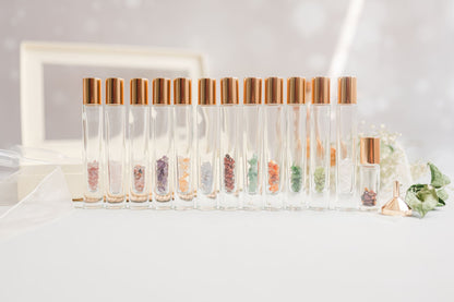 Crystal Roller Bottles - Pack of 3
