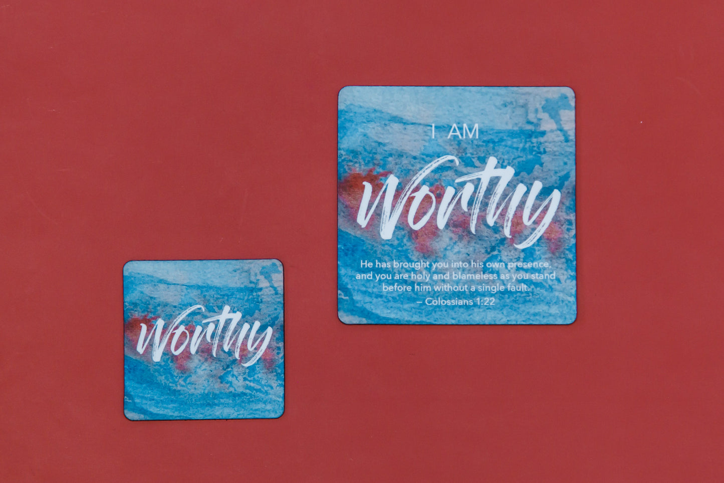 Mini Watercolor Affirmation Magnets