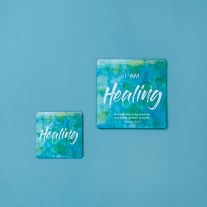 HEALING Watercolor Affirmation Magnet
