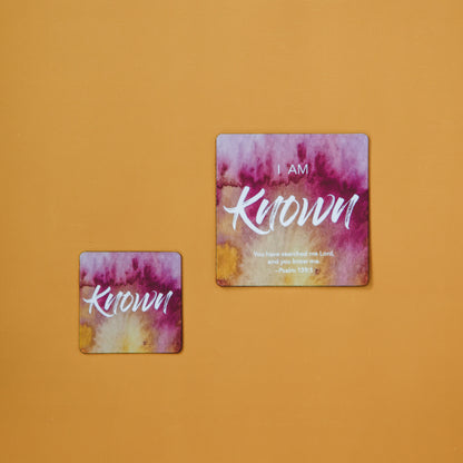 KNOWN Watercolor Affirmation Magnet
