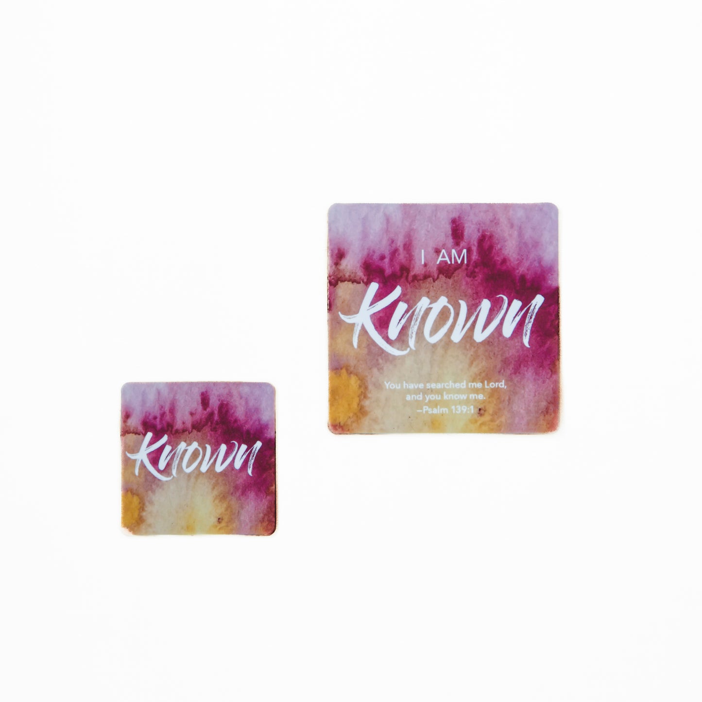 KNOWN Watercolor Affirmation Magnet