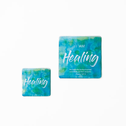 HEALING Watercolor Affirmation Magnet