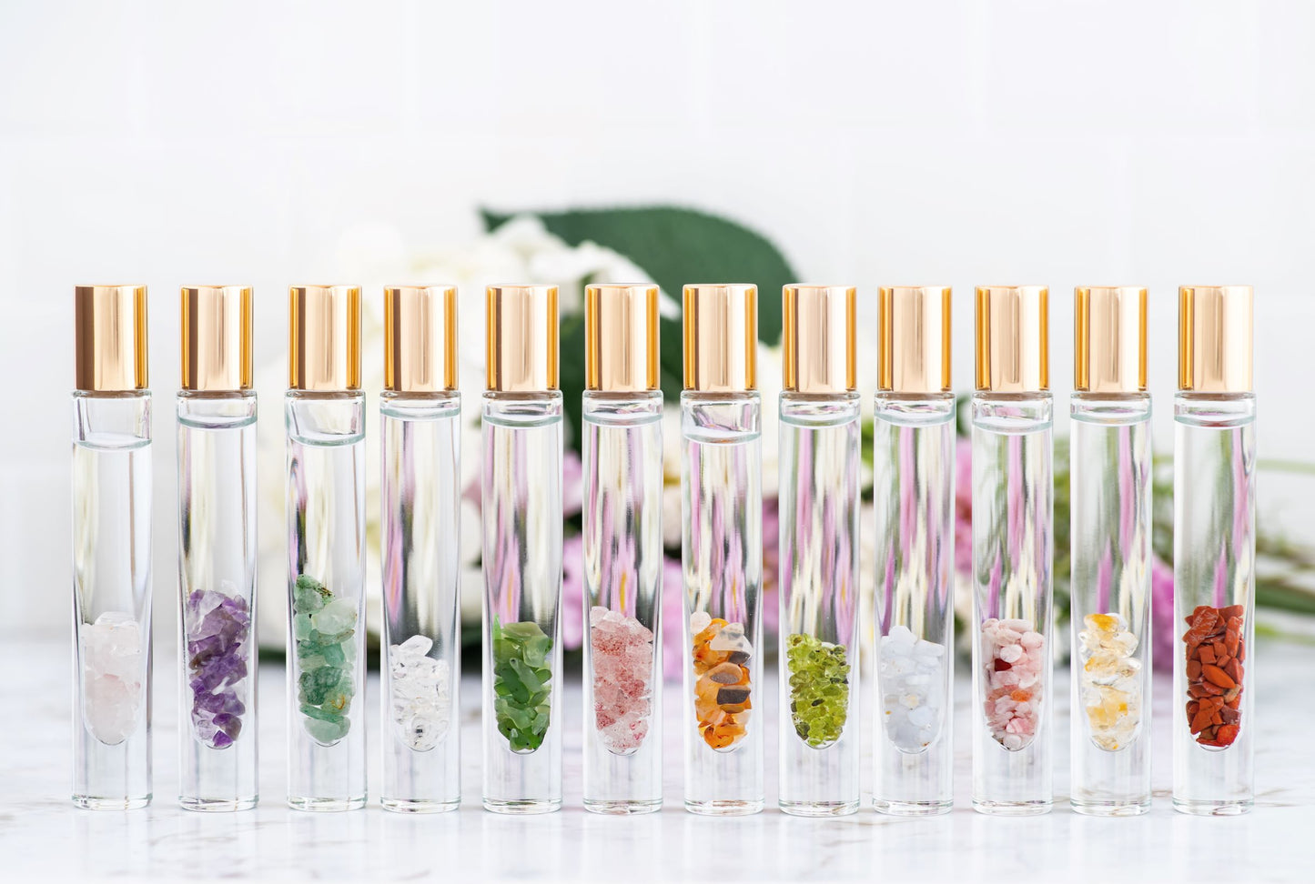 Amethyst Crystal Roller Bottle