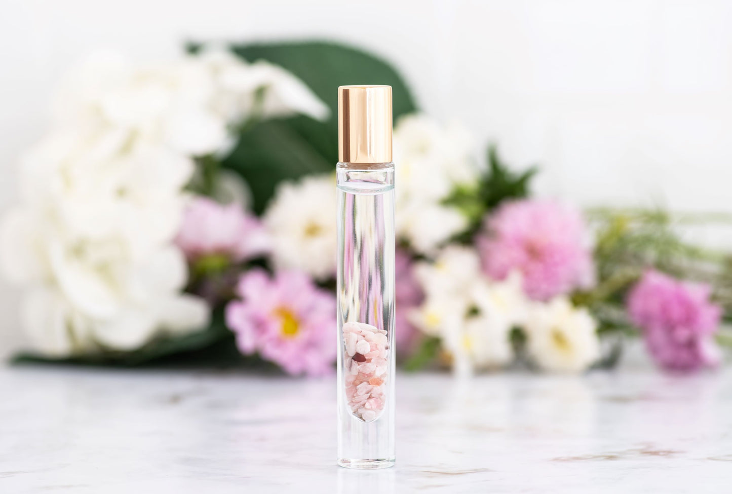 Pink Opal Crystal Roller Bottle