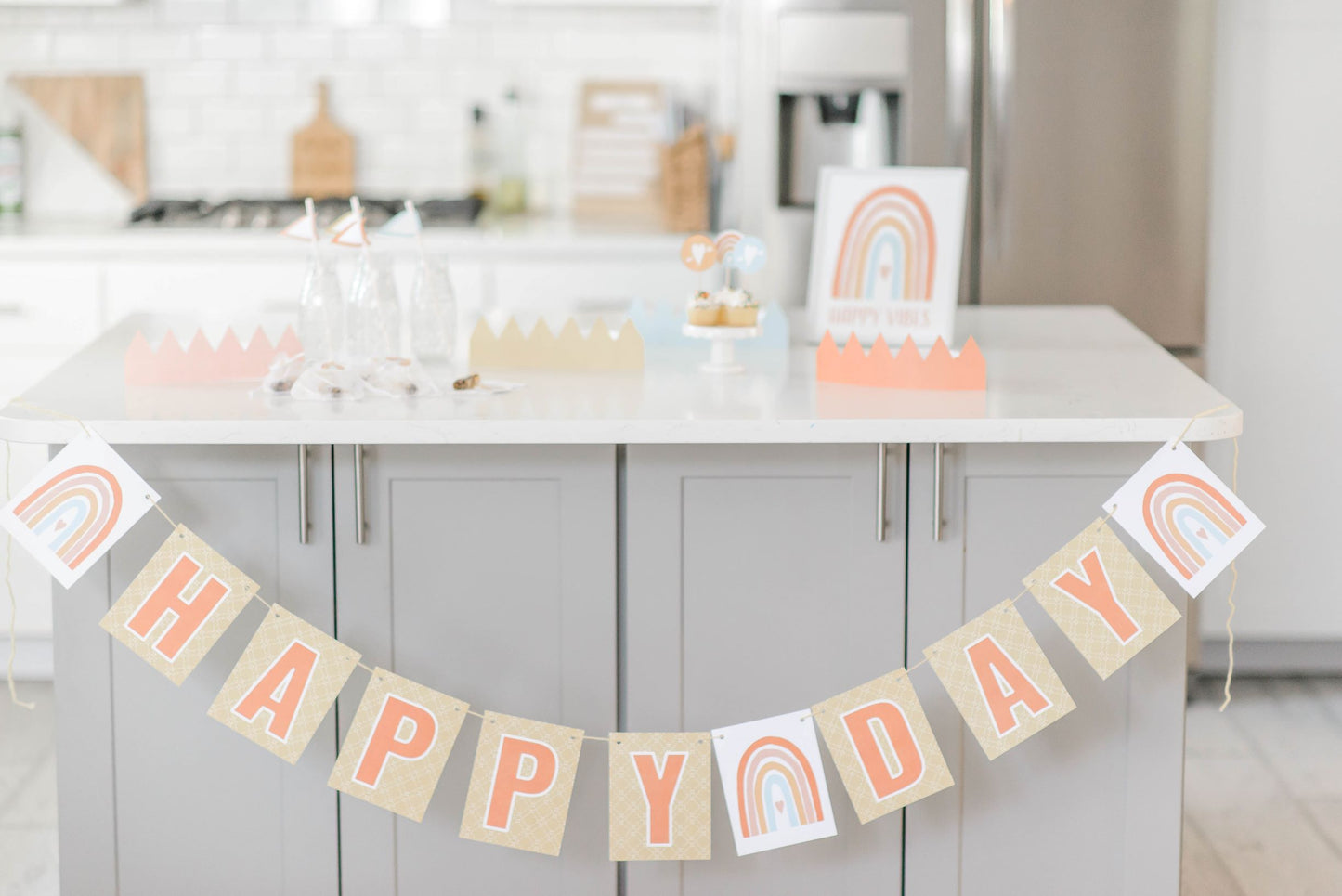 Let's Party! Boho Rainbow Roller Favors