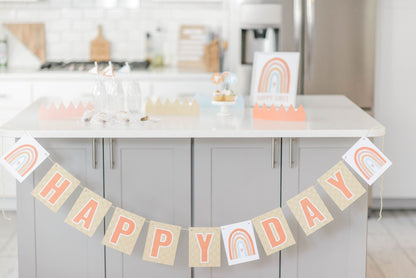 Let's Party! Boho Rainbow Roller Favors