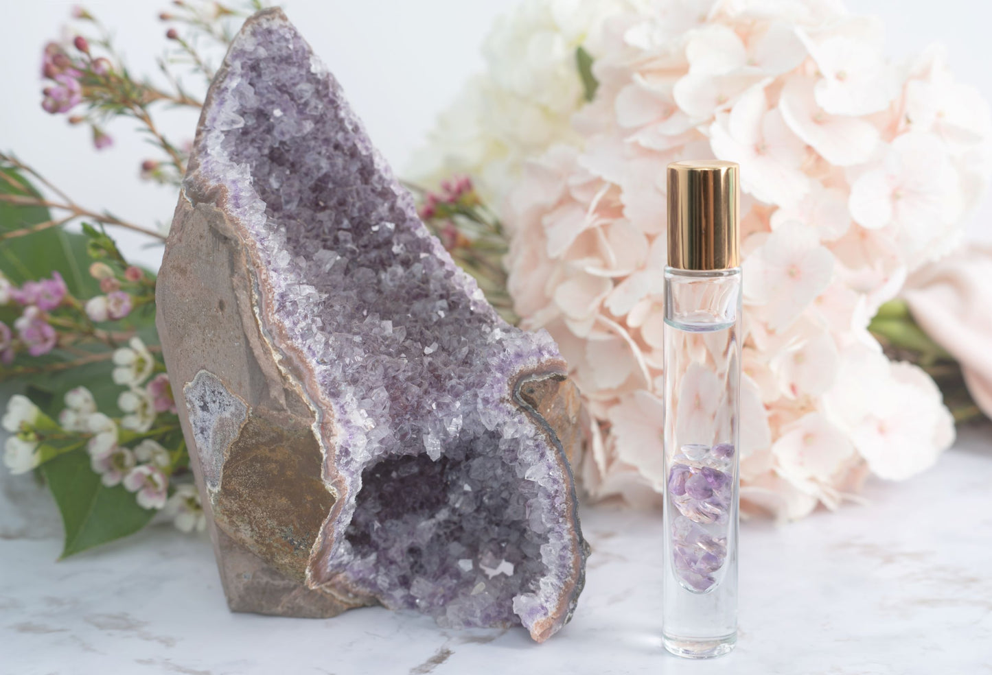 Amethyst Crystal Roller Bottle