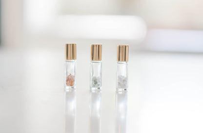 Oily Crystal booklet and starter crystal roller set