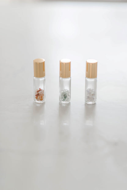 Oily Crystal booklet and starter crystal roller set