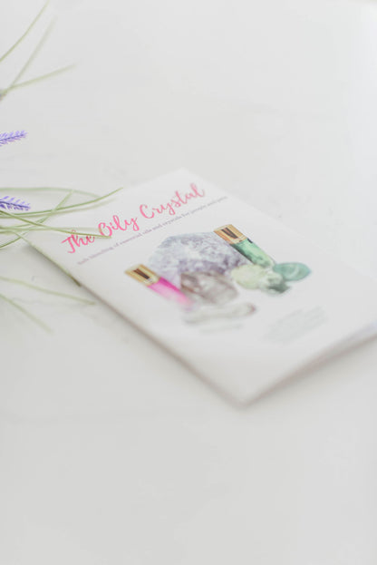 Oily Crystal booklet and starter crystal roller set