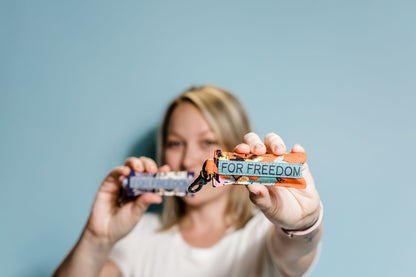 For Freedom Roller holder keychain with roller bottle *Supports Sak Saum Fair-Trade Ministry