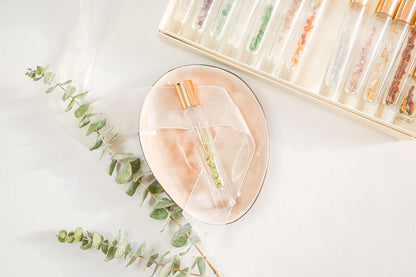 Peridot Crystal Roller Bottle