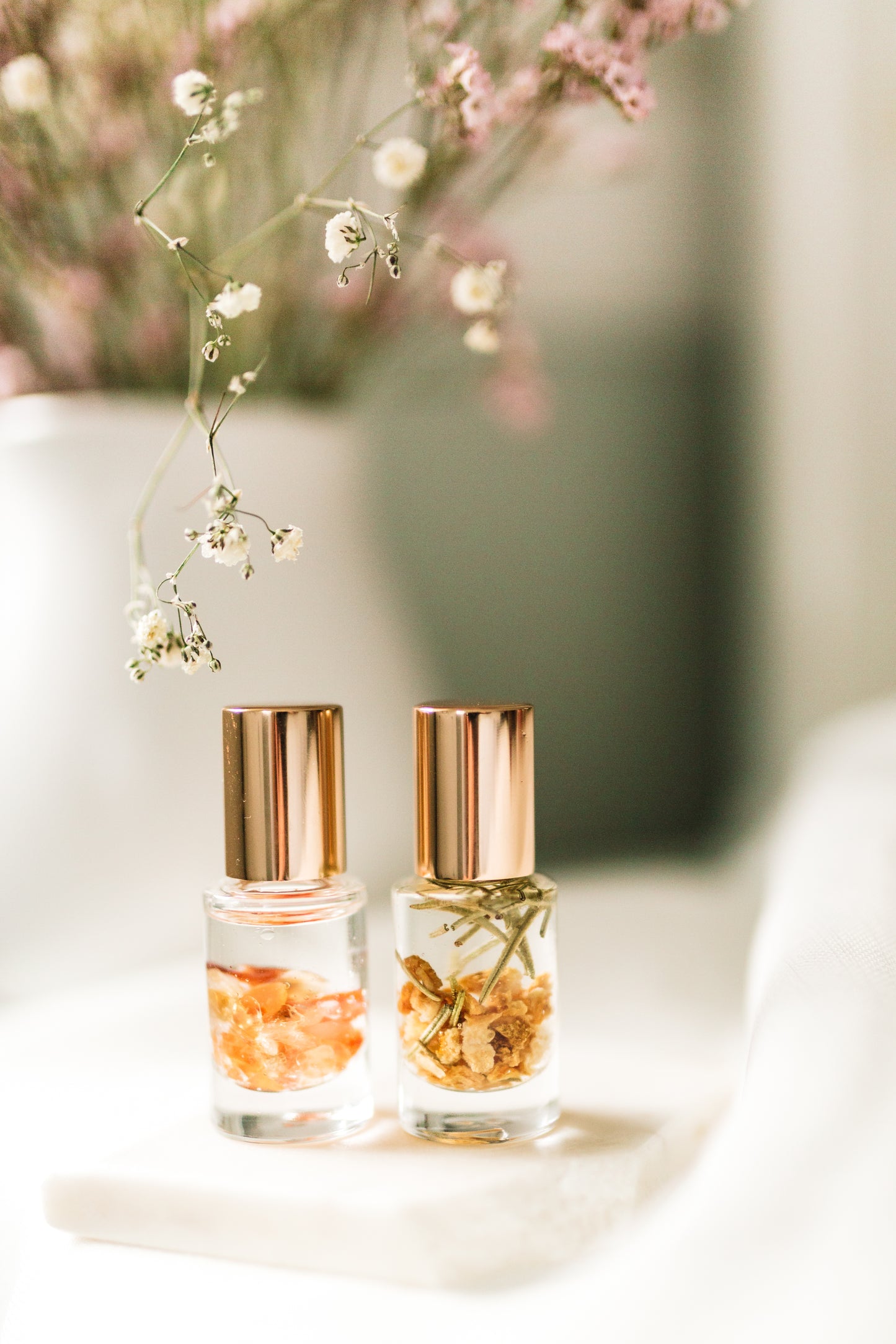 Perfect Pairing Crystal & Botanical roller duos