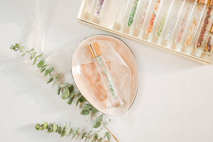 Green Aventurine Crystal Roller Bottle