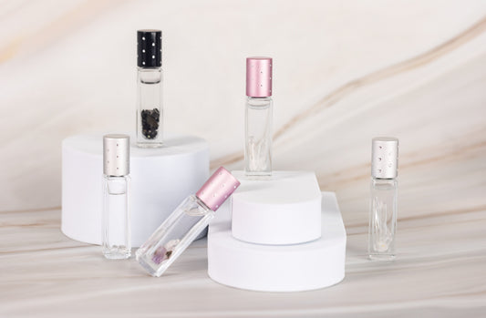 Rare Crystal Roller Bottle Collection