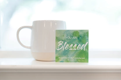 You are Blessed - Green Aventurine Crystal Roller bottle & Necklace set